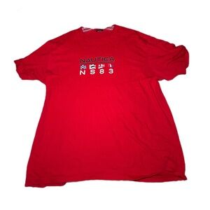 🆕 Vintage Y2K Nautica NS83 Flag Tee